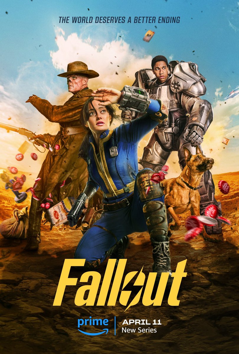 FilmsFallout's tweet image. Fallout season 1 // Fallout season 2
