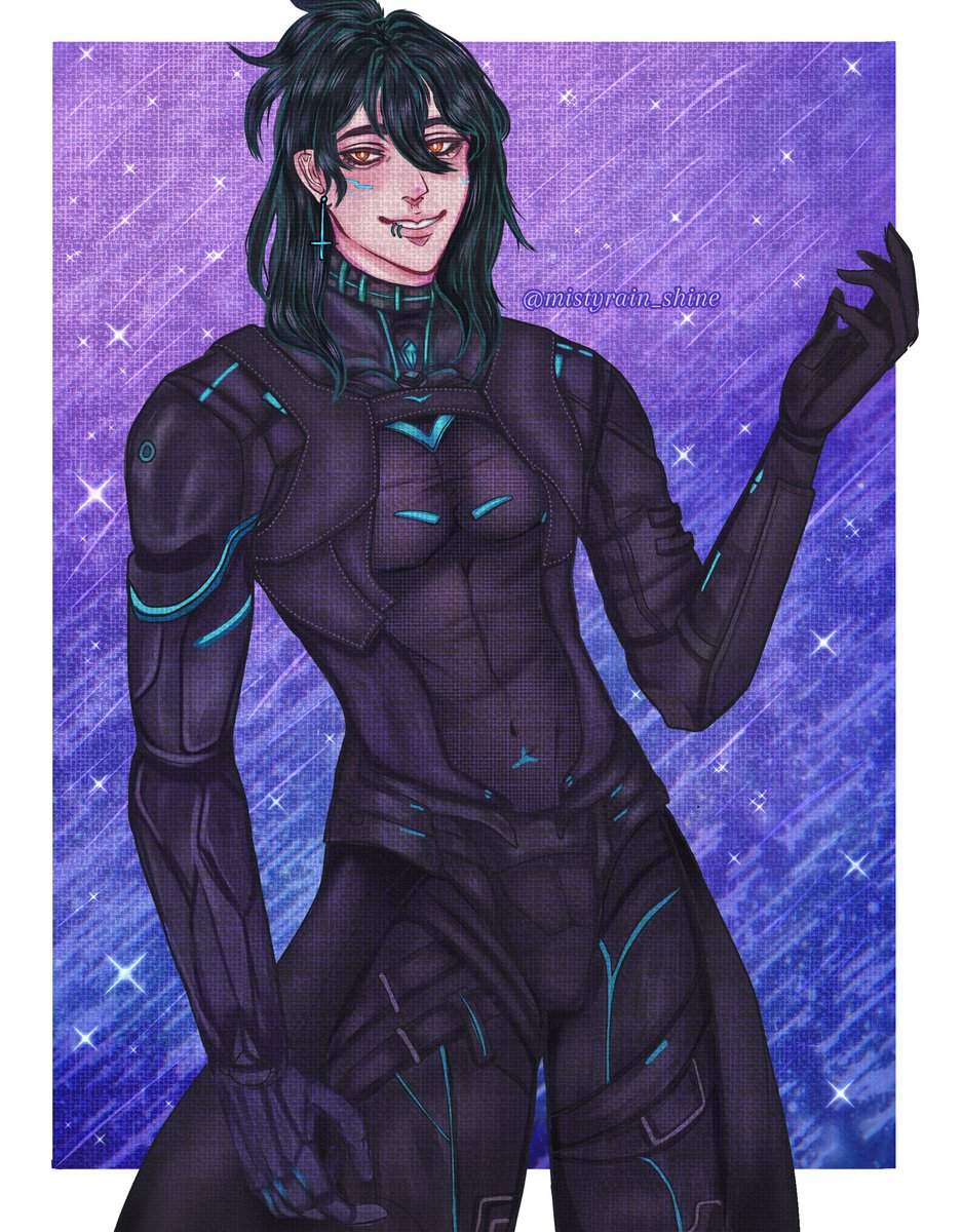 Mistyrain_shine's tweet photo. Without the mask 🌌💜 https://t.co/SKqpvQLagf
