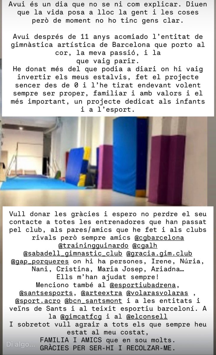 Sempre al cor 🤍  #CESG #SantsGimnastic #gimnasticaartistica #Barcelona #projecteesportiu
