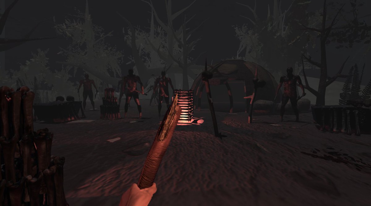 Scary Inhumane Inhuman Echoes -A survival horror game set in 15000 Before Christ ...