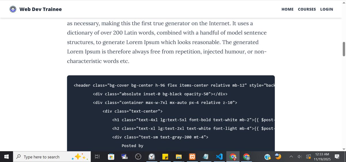mwengi_brian's tweet image. I am currently working on my website, specifically as a web dev trainee, which will be launched soon.

Here are some screenshots of what I am doing.

#webdevelopment #webdesign #coding #courses #keepgrinding