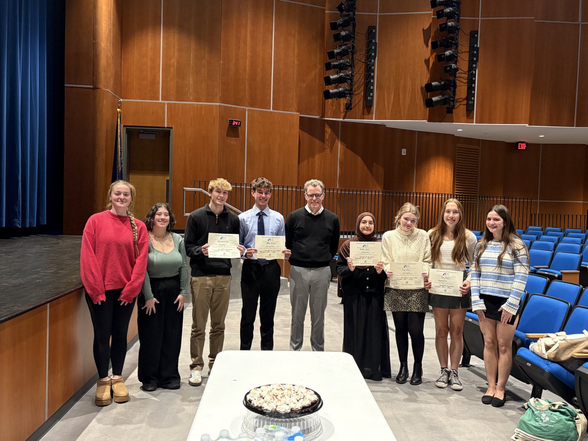 SpringfieldSD's tweet image. Honoring excellence in Social Studies, we congratulate our 2025 Rho Kappa Honor Society SHS inductees &amp;amp; student leadership!