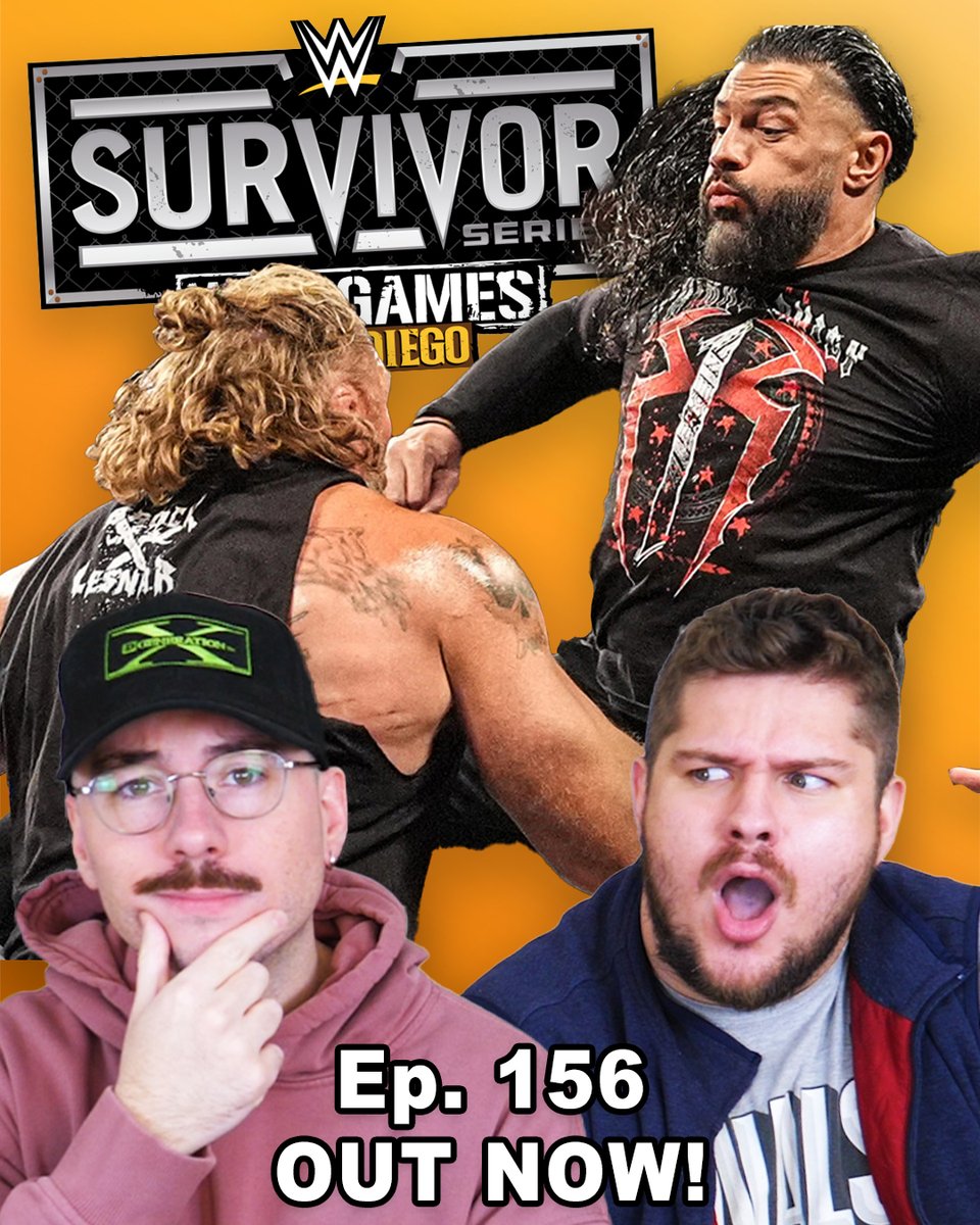 Roman Reigns and Brock Lesnar Added to WarGames, AEW Full Gear Predictions | Ep. 156

👋John Cena's Final Raw match
📣Maxxine Dupri NEW IC CHAMP
🥇New AEW World Champ?
🩸AEW Blood and Guts rocked
+ MORE - OUT NOW! 👇👇