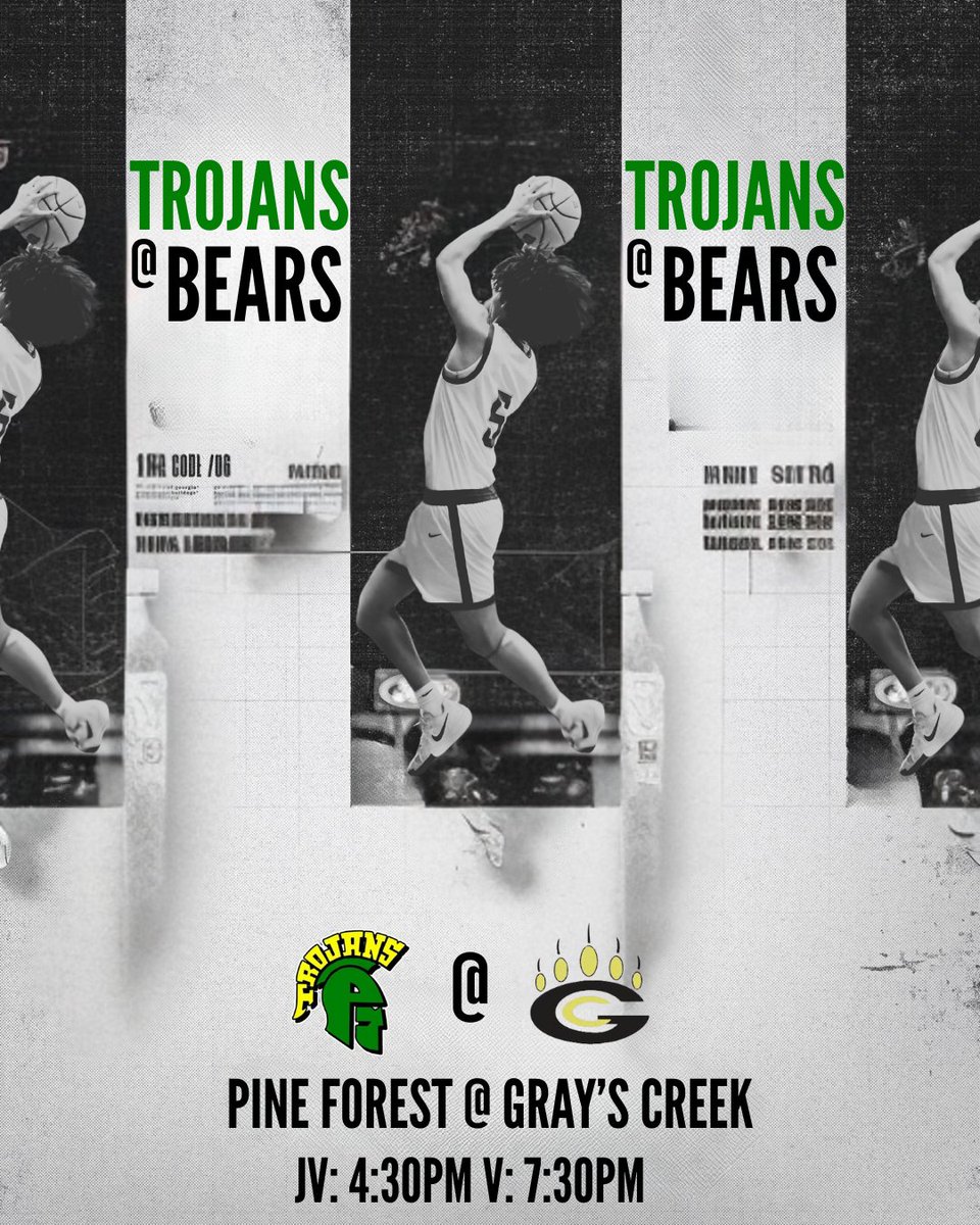 PineForest28311's tweet photo. Your Boy's Basketball team will kick off the season tonight at Gray's Creek High School. JV Boys will start at 4:30pm with the Varsity tipping off at 7:30pm. https://t.co/AgcjeGelH0