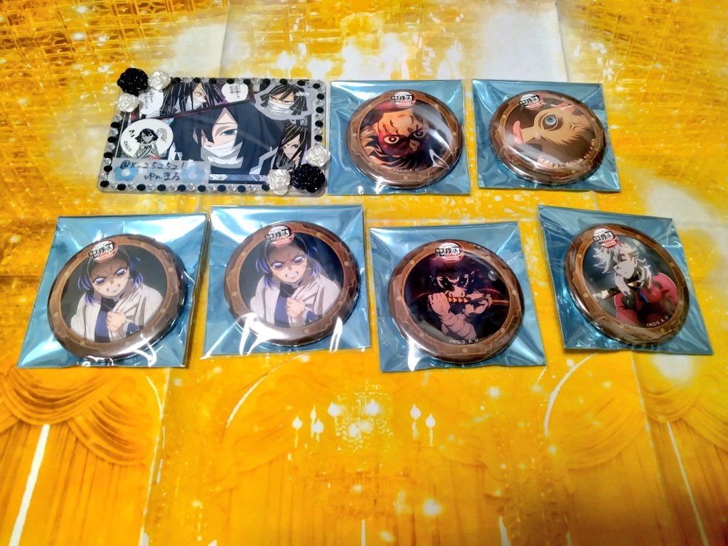 交換/譲渡) 鬼滅の刃 第三期 ランダム57mm缶バッジ 譲⇢炭治郎/しのぶ