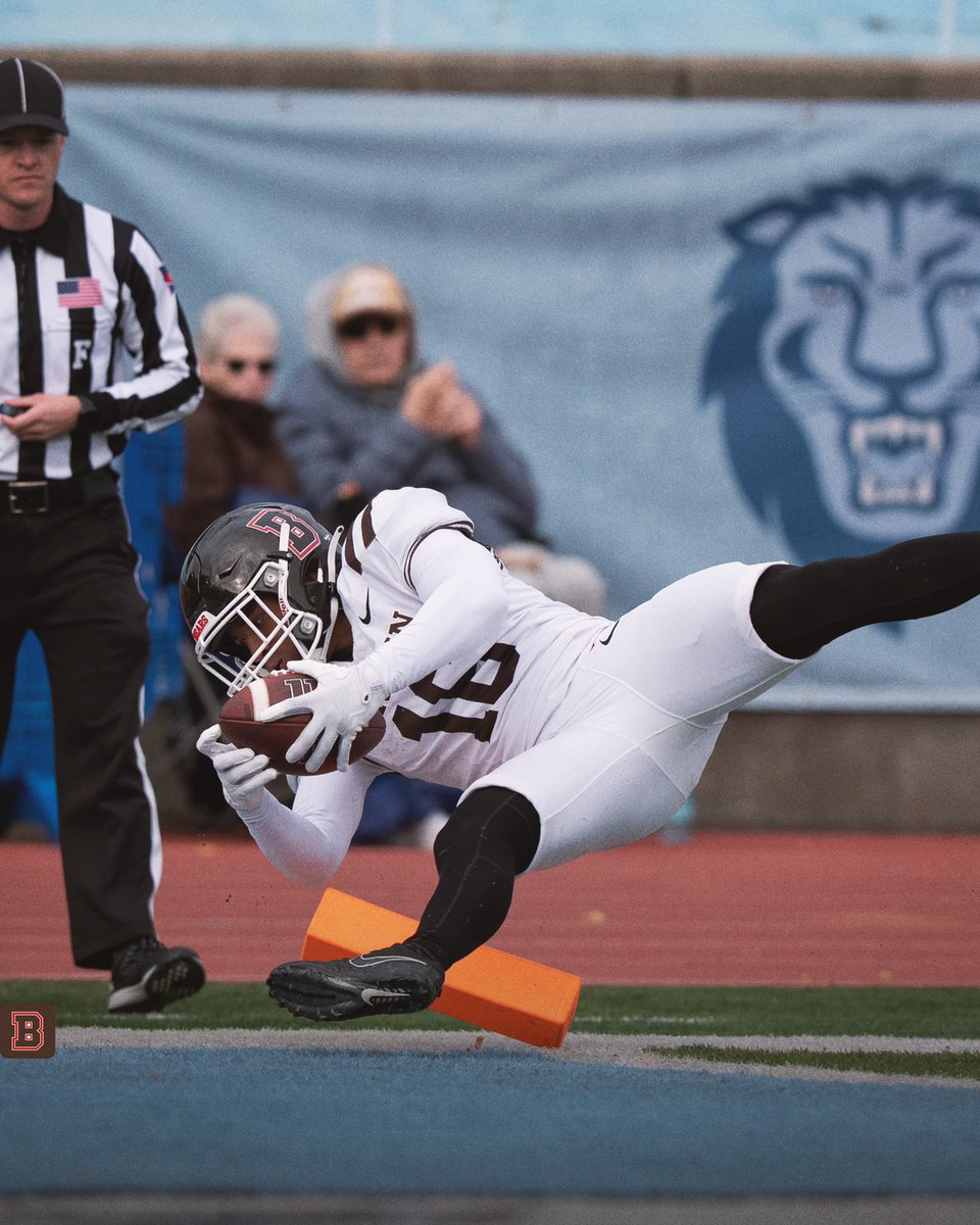 BrownU_Football's tweet image. Touchdown in sequence 🏈