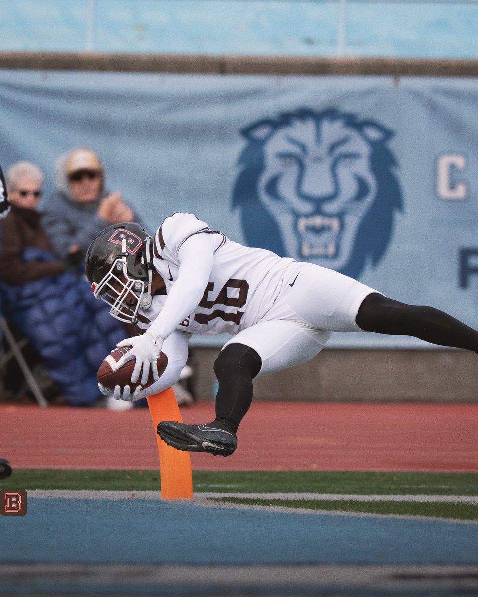 BrownU_Football's tweet image. Touchdown in sequence 🏈