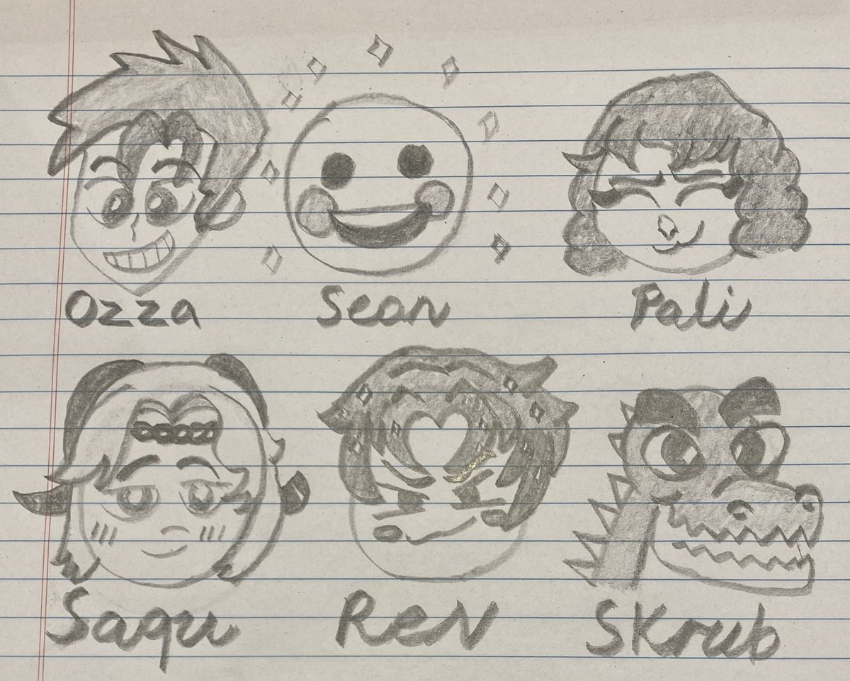 DesDaydream's tweet photo. Get ready! Get set! GET CHAOTIC!!!
@WaywardSeon, @OzzaWorld, Reverie, @ZSakuVA, @palilious_, &amp; @Skrubasauras are gonna rock your world through Party Animals &amp; REPO! Here's a cute little sketch to brighten up your day! It's a bit messy, but I did my best!💕
https://t.co/DNGw6Vhqdr https://t.co/bqQngvVaAx