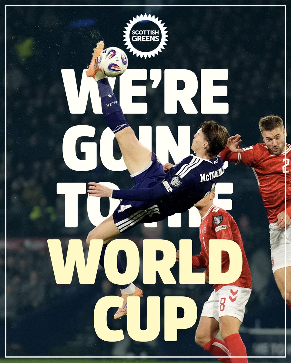 THAT is how you qualify for the World Cup! What a gloriously mad final fifteen minutes.

Well done to <a href="/ScotlandNT/">Scotland National Team</a>, sending Mount Florida to Florida.
