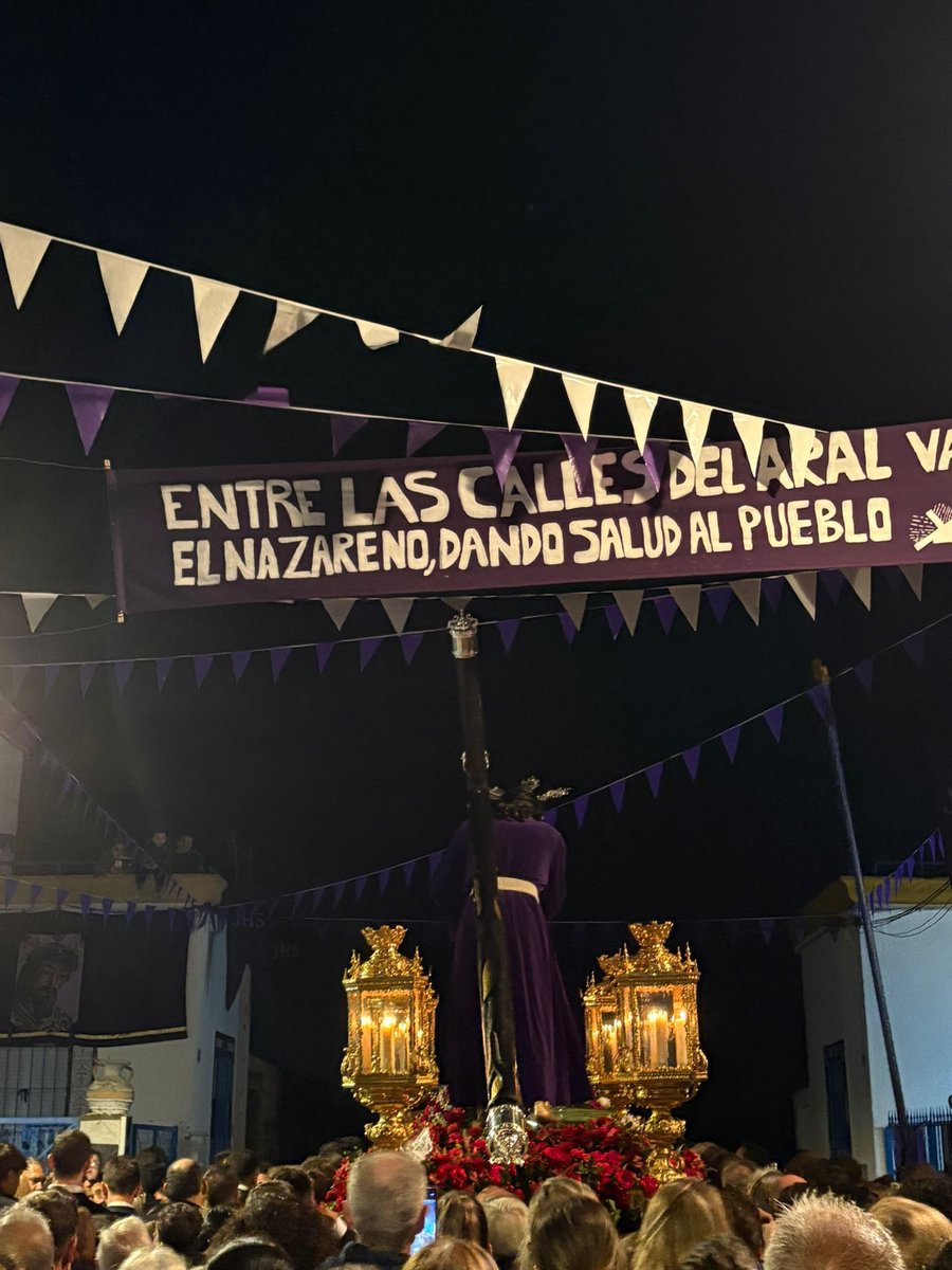 amalgaba's tweet image. 💙 Entre las calles del Aral va el Nazareno, dando salud al pueblo.

➡️ Suena:

🎶 &quot;Virgen del Valle&quot;.

📲 #AMALaMúsica @hdadjesusalgaba @Ayto_algaba