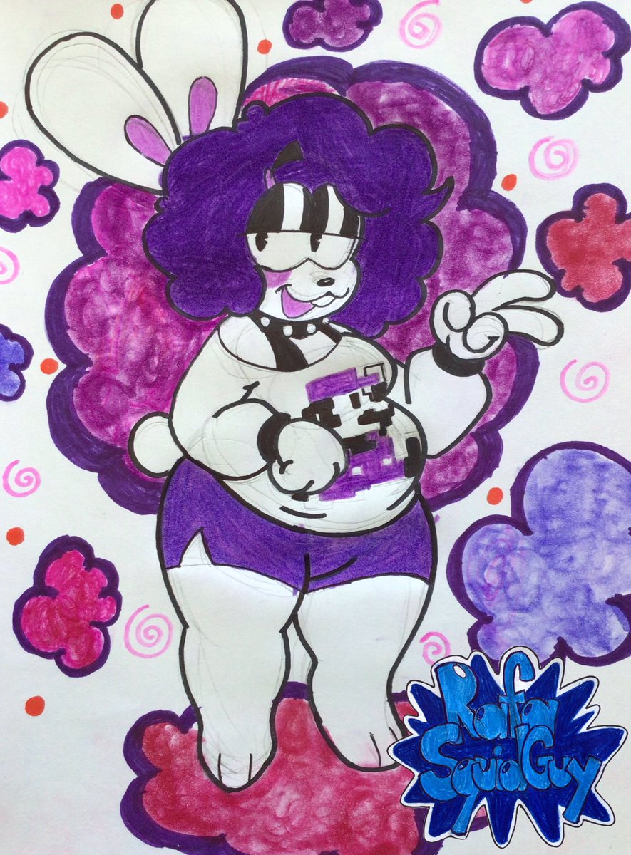 Coneja morada 3
#Cartoon #CartoonArt #fanart #traditionalart #ArtistOnTwitter