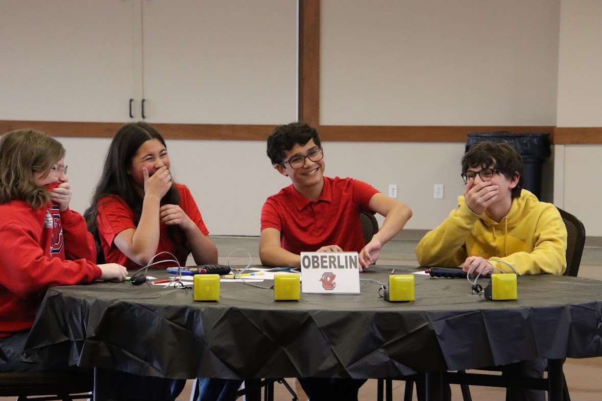 OberlinSchools's tweet photo. 🎉 Academic Challenge fun with Langston Middle School last week!
Our 7/8 grade team earned 5th place out of 9, and our 5/6 grade team came in 4th out of 6.
🏆 Lots of brainpower, teamwork, and smiles all around—everyone had a blast!
💡✨ #LMSProud #AcademicChallenge #Teamwork https://t.co/RHNcCy5JG9