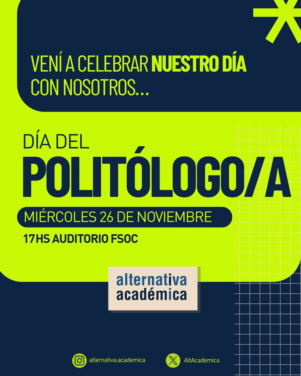 Alternativa Académica tweet media