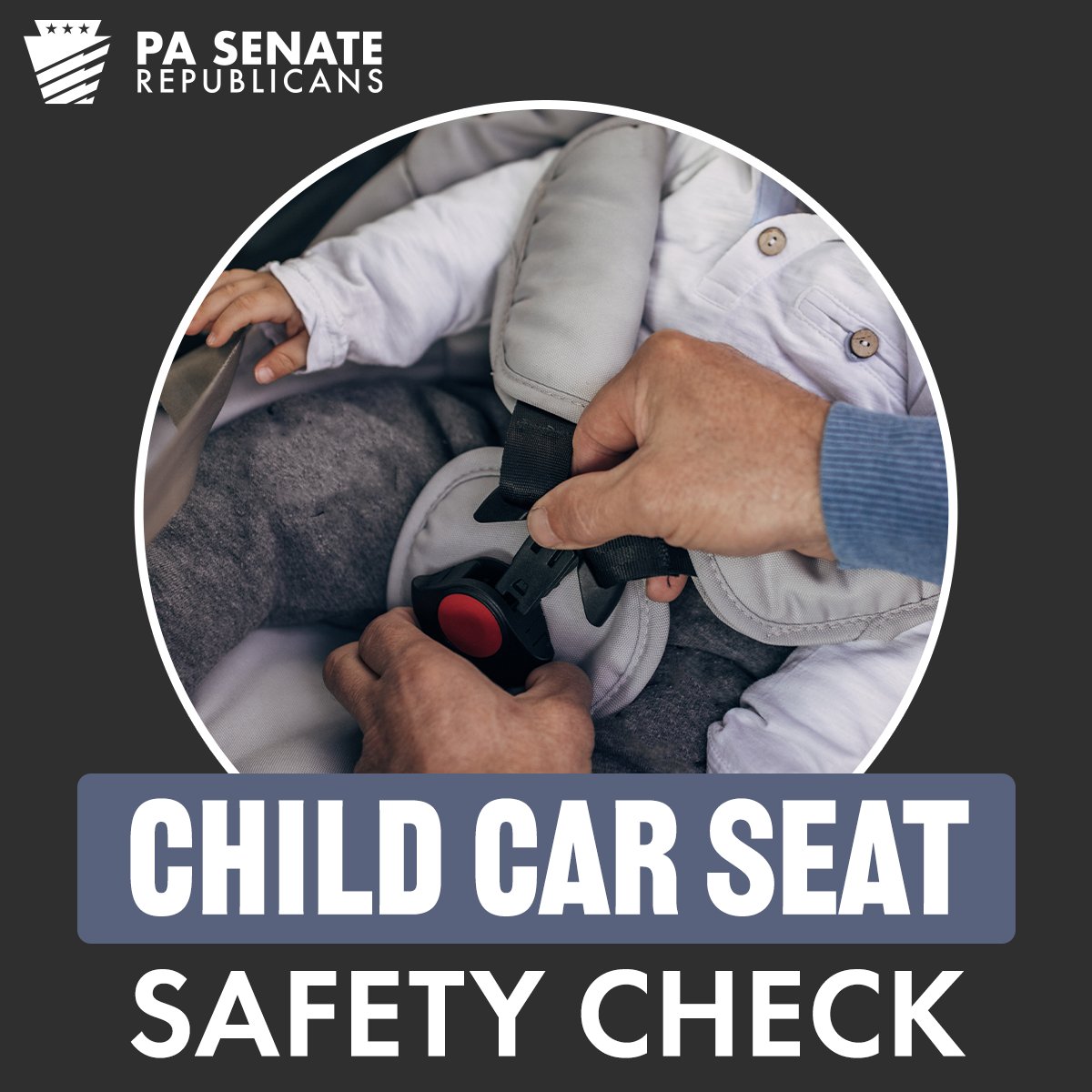 Throughout November, certified <a href="/PAStatePolice/">PA State Police</a> technicians will help ensure your child’s seat is safe, secure and properly installed. Find the nearest free car seat check here: bit.ly/3WGsfGX