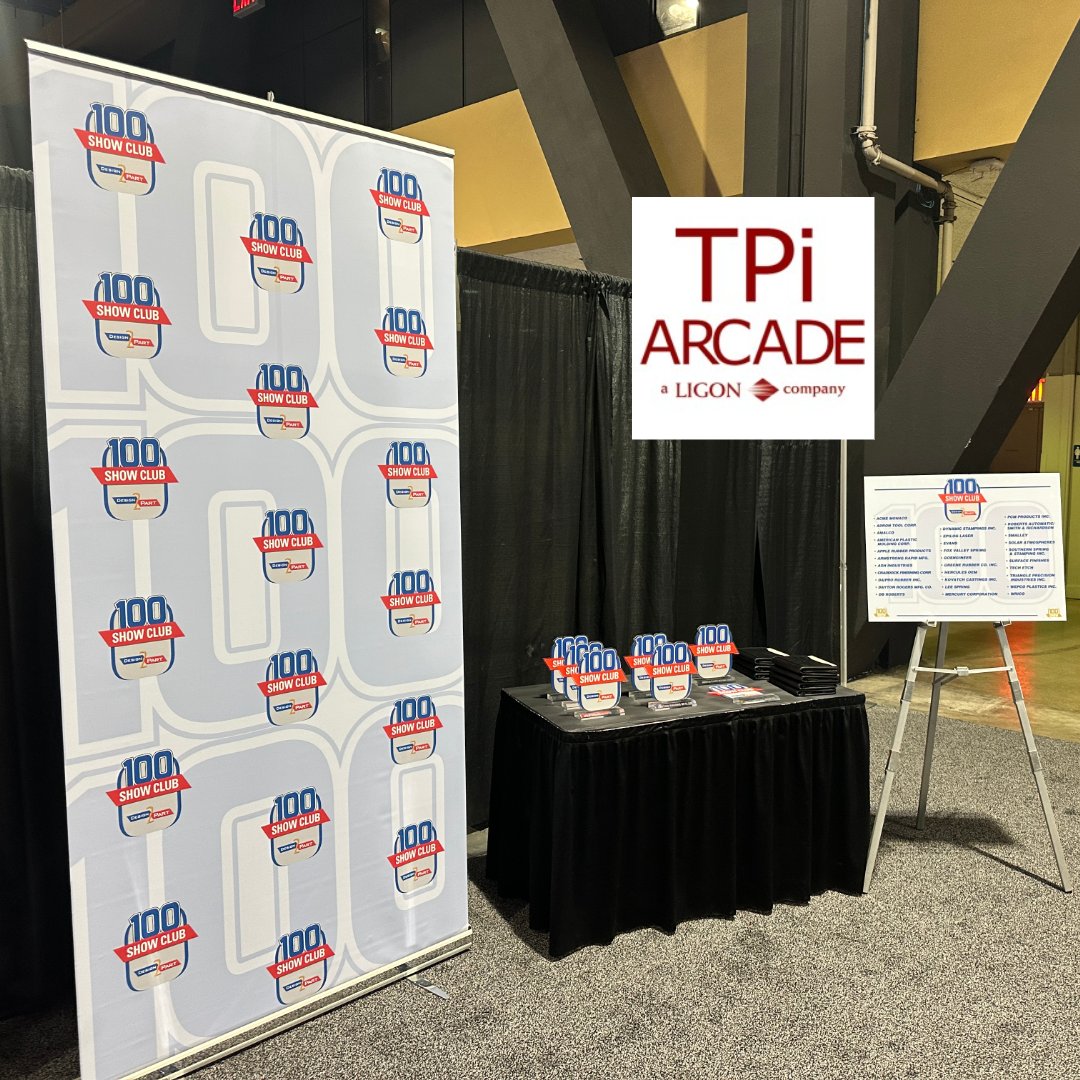 Design2Part's tweet image. Closing out today’s big announcements… our final 100 Club inductee is TPI Arcade! 🥳

Come celebrate TPI Arcade with us at our Oaks, PA Show TOMORROW!

📅 Nov 19 &amp;amp; 20
📍 Greater Philadelphia Expo Center
🎟️ Free Admission — d2p.com/PA25