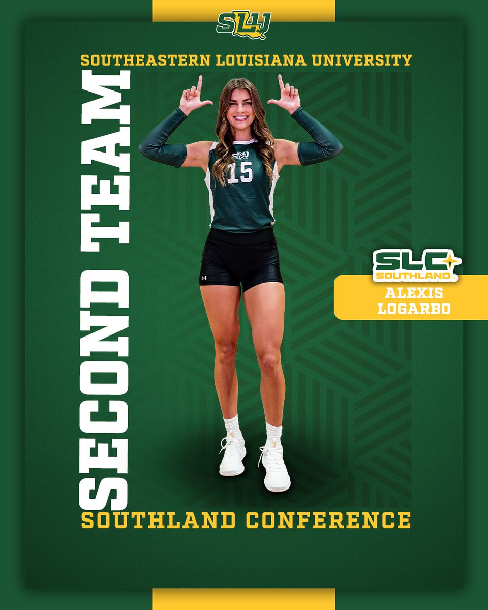Congrats to our All-Conference Second Team member, Alexis Logarbo!

#LionUp | #LionUpOrLeave