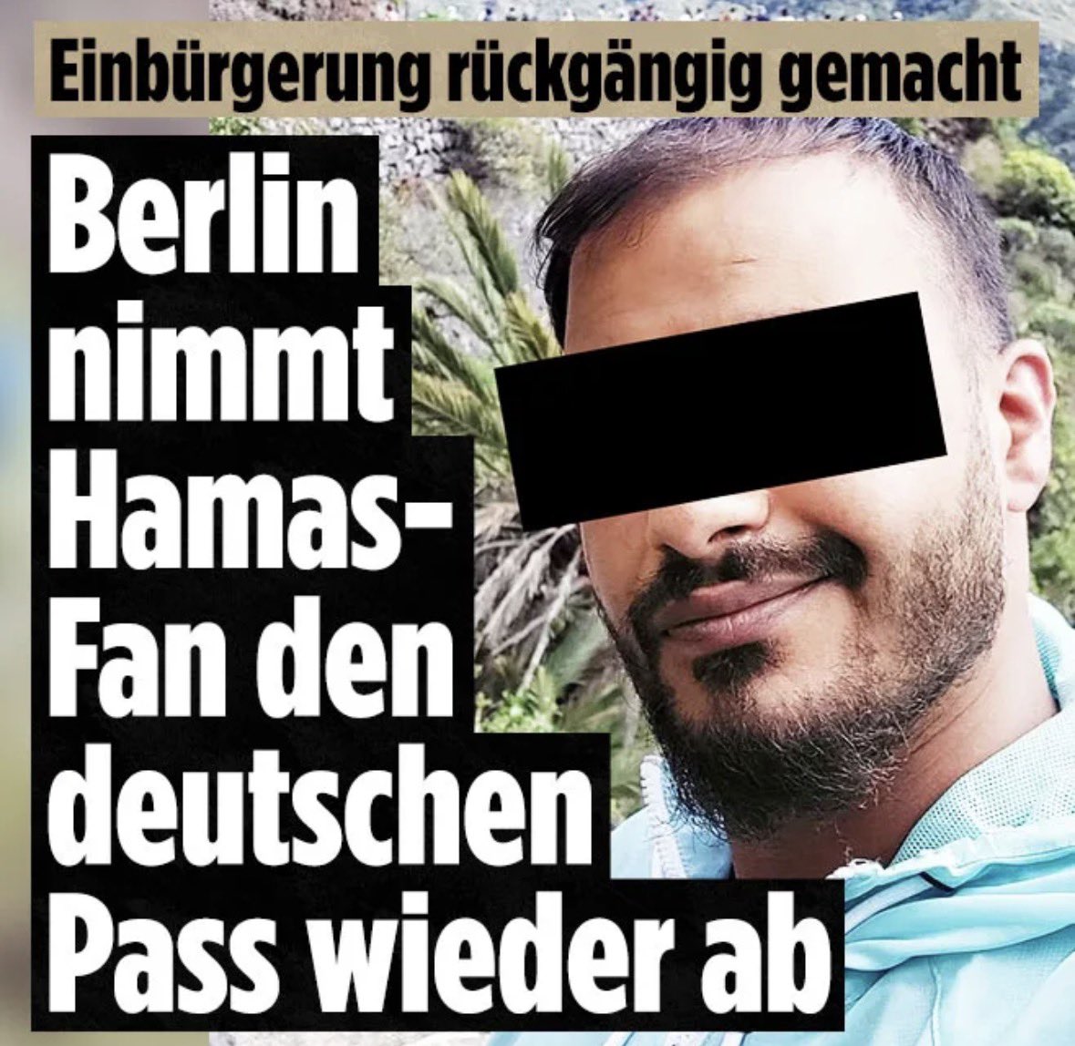 ISefati's tweet photo. Er hatte sich einbürgern lassen und huldigte dann der Hamas auf Instagram: ein Palästinenser namens Abdallah, der schon als Baby nach Deutschland gekommen war. Jetzt ziehen die Berliner Behörden Konsequenzen.
Link: https://t.co/oY4WmeCWwW https://t.co/8aB1PWnBfP