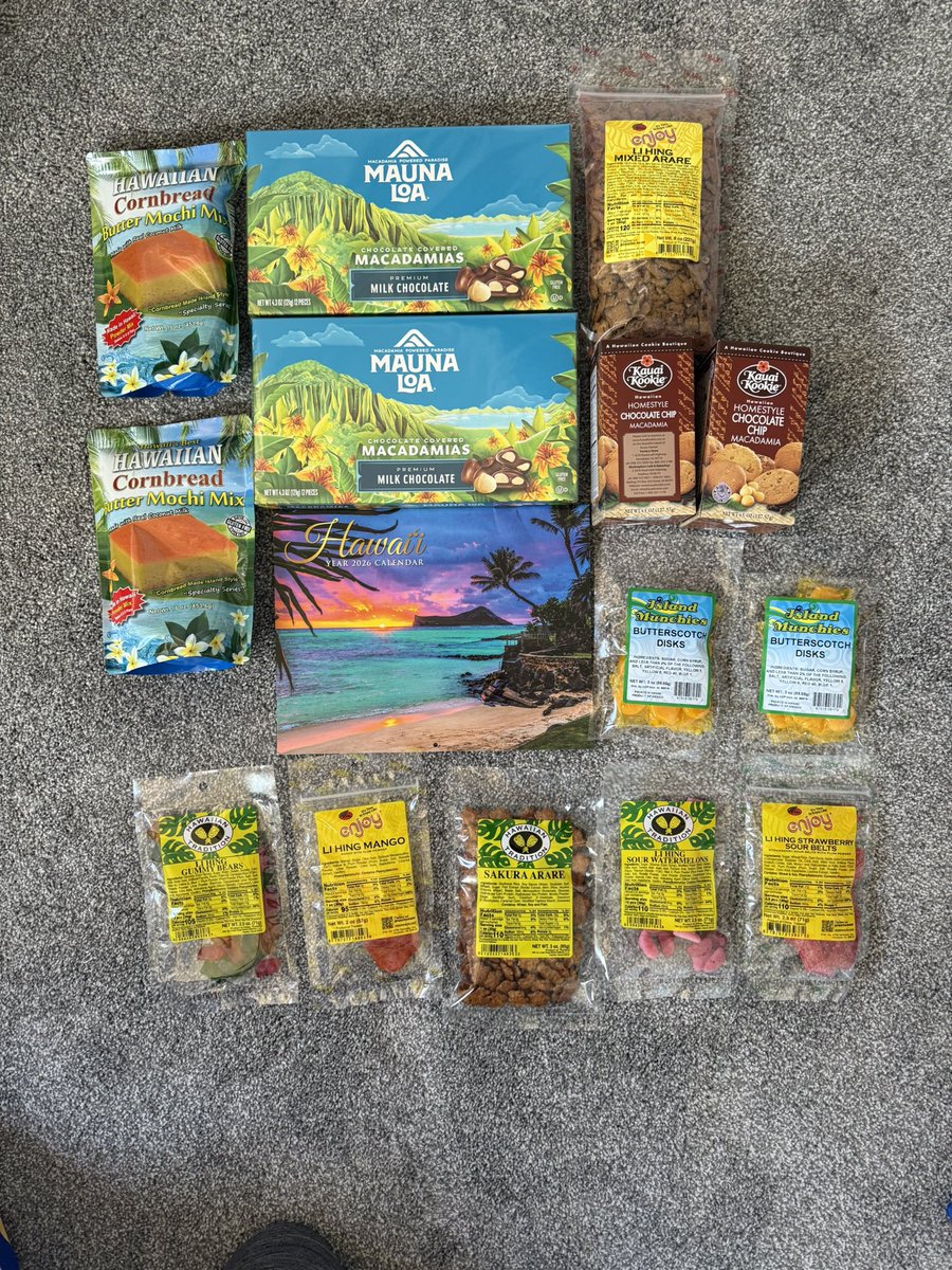 Will be sending this out to a very good friend! A box of snacks from Hawaii on Thursday <a href="/CurtisKen/">Ken Curtis</a> I appreciate you. 🤙🏼