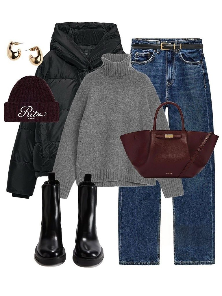 lafemmewanderer's tweet image. Winter essentials done the elegant way ❄️🖤