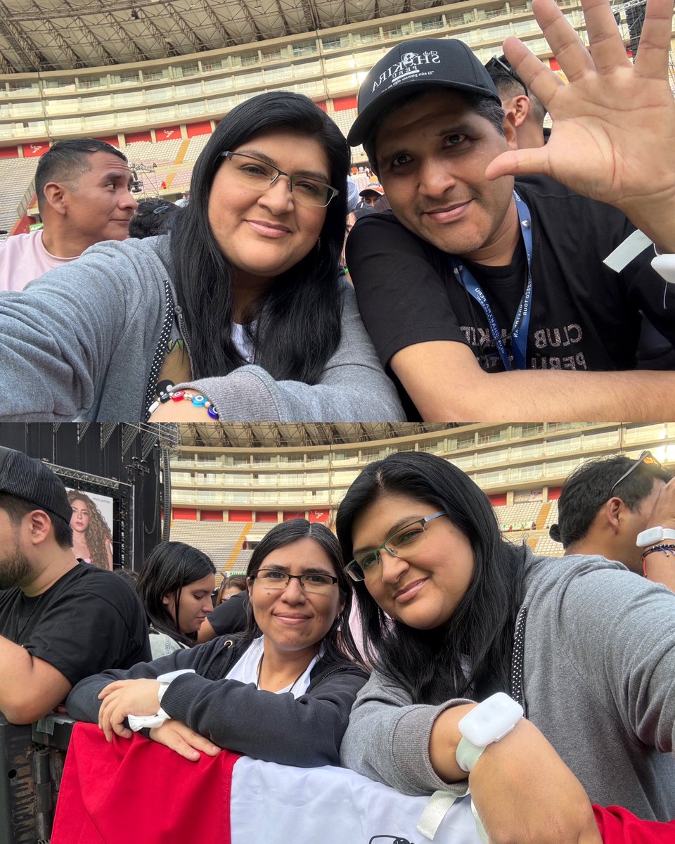 Nuestro 4to concierto en Perú, lo increíble que han sido todos estos días para nosotros, <a href="/shakira/">Shakira</a> mil gracias por TODO. 

Te amamos ♾️

#LMYNLWorldTourLima #LMYNLWorldTour