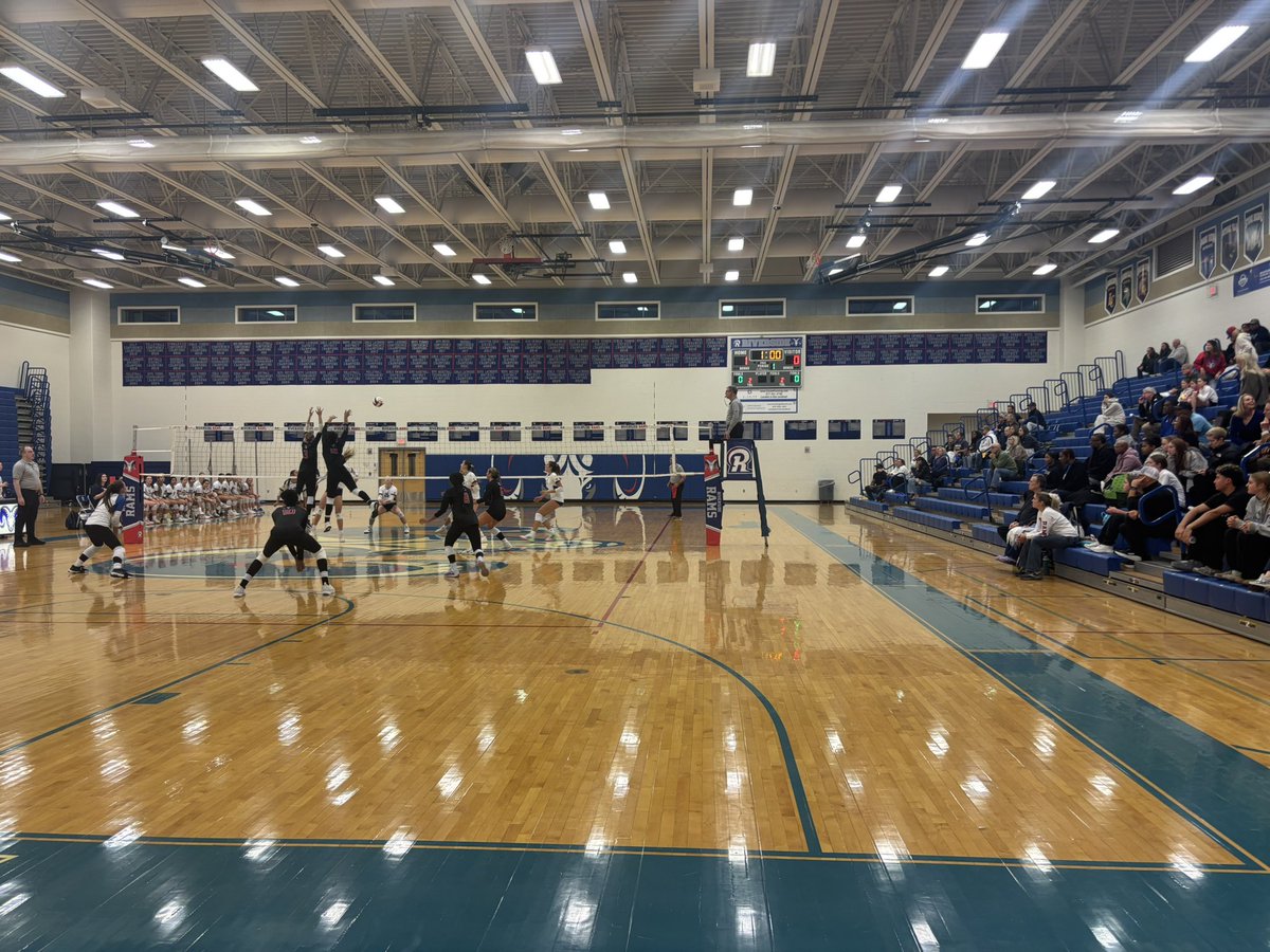 STATE VOLLEYBALL SEMIFINAL TIME!!!  Riverside hosts Ocean Lakes tonight in Lansdowne. Go Rams!