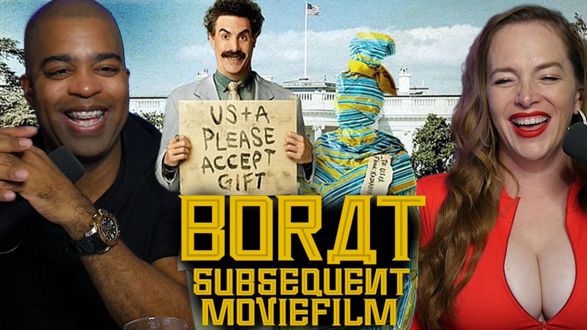 JaneMarms's tweet photo. Borat 2 Subsequent Moviefilm (2020) First Time Watching | Movie Reaction https://t.co/SdyuwOR53O https://t.co/wb6ATlTZs0
