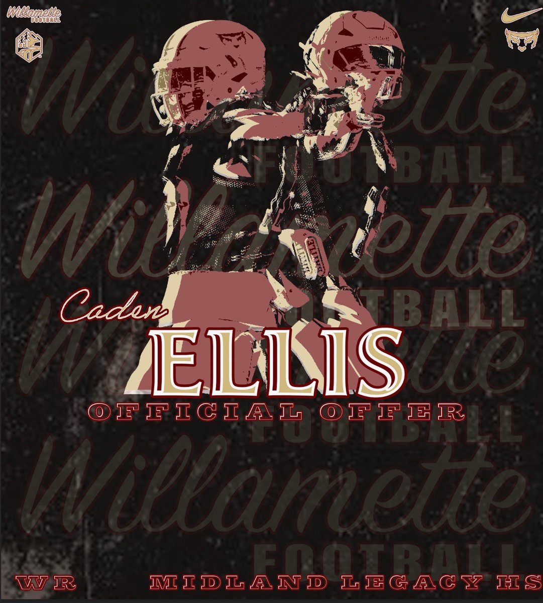cadenellis_1's tweet photo. After a great conversation with @thomasordonez4 I am blessed to receive an official offer from @WillametteFB! 

@Coach_Lopez12 @Hartman3Clint @Chisumw11 @Yunglacc10 @LHSrebelFB @RebelBooster @TXRecruits @drobalwayzopen @Coast2Coasttc @PrepRedzoneTX @806hsscmedia @on3 @Rivals