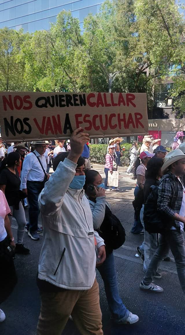 revistavyvmx's tweet image. 🚨Nueva entrada en nuestro  #BlogyVoto a cargo de Gloria Alcocer Olmos, directora de la revista voz y voto, con el texto &quot;El derecho a la indignación&quot; Sobre lo que vivió y documentó en la pasada marcha del 15 de noviembre en CDMX ✍
📲bit.ly/4nFY65J  #LibreAcceso
#GenZ