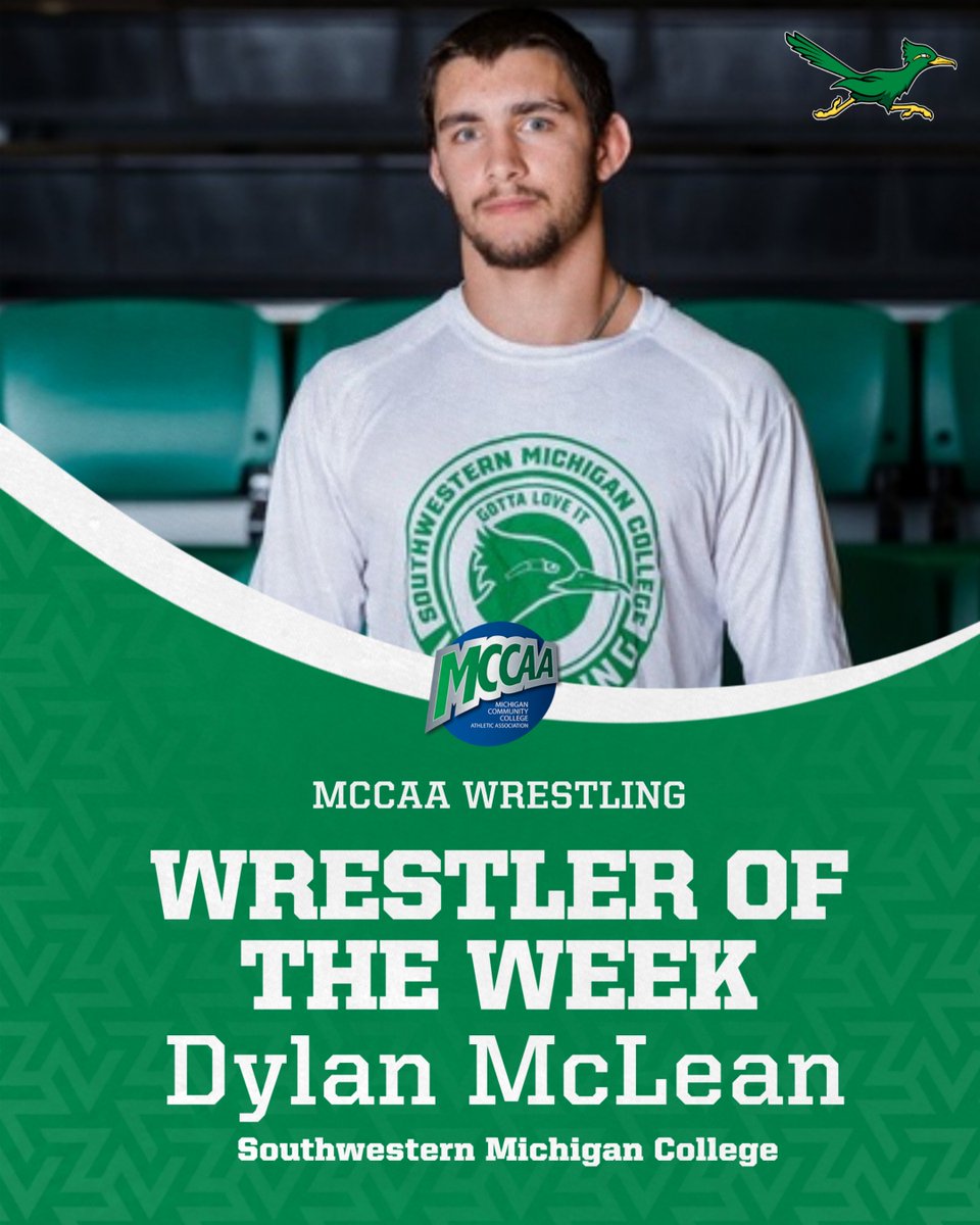 mccaa1926's tweet image. Dylan McLean is your Wrestler of the Week after remaining unbeaten this past week vaulting the Roadrunner sophomore to a national ranking of seventh!

#MCCAAPOTW
