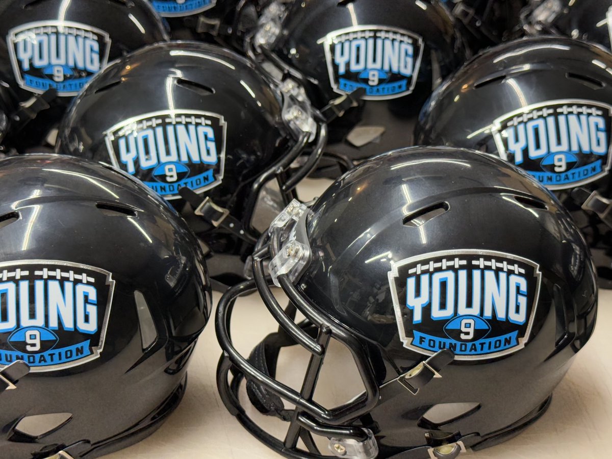 97_sports's tweet image. Thanks to Bryce Young and his Young 9 Foundation for letting us do some mini helmets for the occasion. #minihelmets ⁦@_bryce_young⁩ ⁦@Panthers⁩