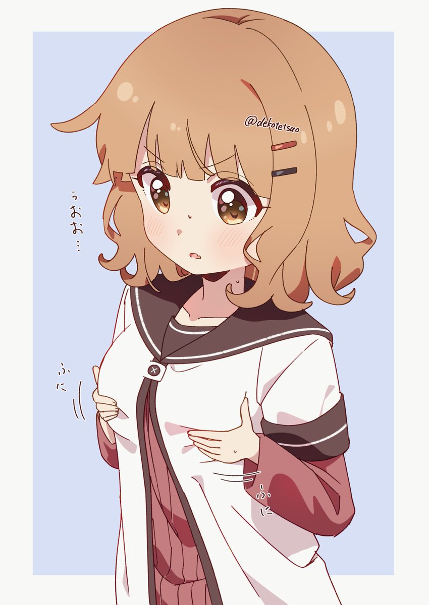 dekotetsuo's tweet image. フォロワーに脅されて描いた