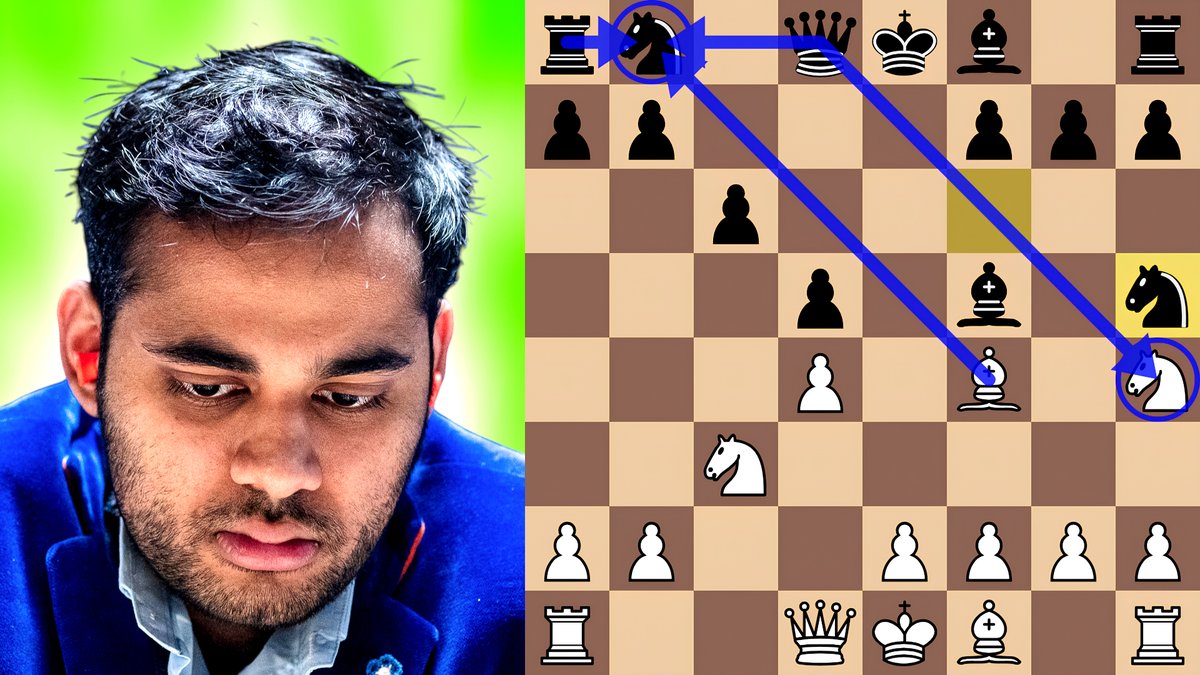 ChessNetwork's tweet image. Arjun Erigaisi&apos;s QGD Nearly Knocks Out Wei Yi youtu.be/hmEF32RJqT8 #FIDEWorldCup