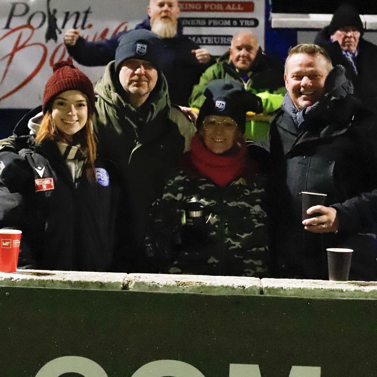 radcliffeboro's tweet image. Braving the wet and the wind to back the Boro under the floodlights - thank you for your brilliant support 👏

#WeAreRadcliffe #UTB