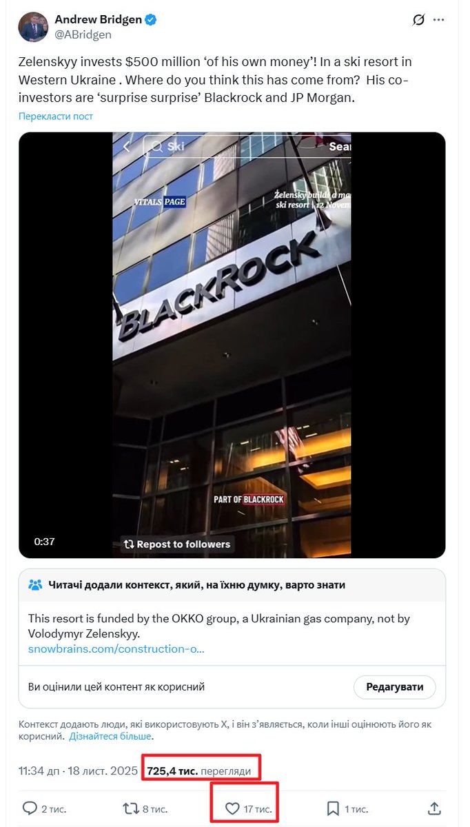 This is how Elon Musk turned Twitter into a Russian propaganda machine. Before he took control of Twitter, such delusional propaganda posts were deleted after fact-checking. Now, no matter what lies and propaganda you publish, the worst that can happen to that post is a community