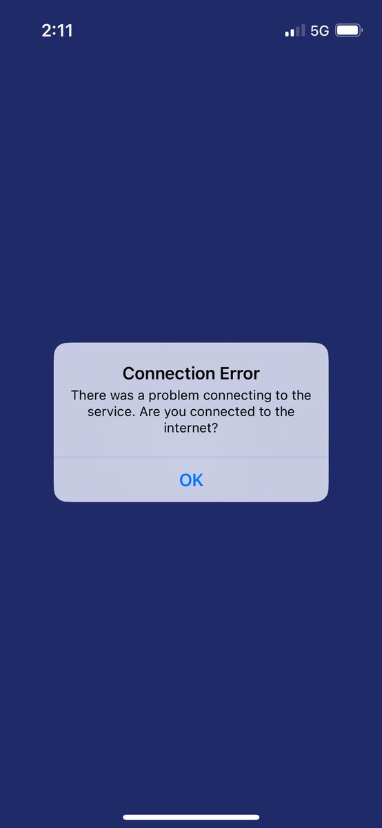 P4N775's tweet photo. @JeffreyBenson12 @CircaSports …been getting this message all day. I even reinstalled the app and still getting the same message https://t.co/JJxsxi5oBH
