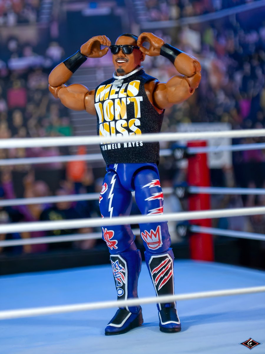 MELO
DON’T
MISS

<a href="/Carmelo_WWE/">Carmelo Hayes</a> <a href="/Mattel/">MATTEL</a> <a href="/RingsideC/">Ringside Collectibles</a>