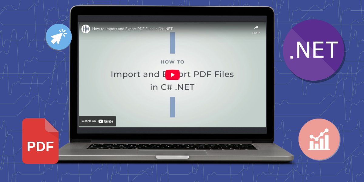MESCIUS_inc's tweet image. Think importing or exporting PDFs in C# means messy workarounds and brittle code? Think again. Document Solutions for PDF, a .NET PDF API library, gives you clean, direct access to your PDF workflows—no hacks, no bloated dependencies.

It’s time to stop overcomplicating the…