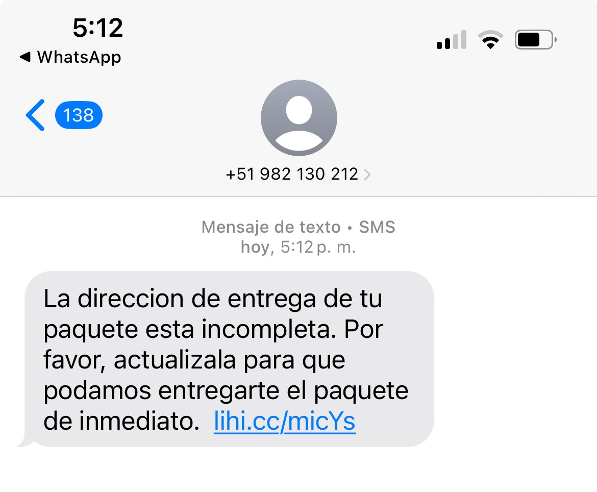 Rosario_Sasieta's tweet image. Me parece que es estafa e intento de hackeo
Los leo