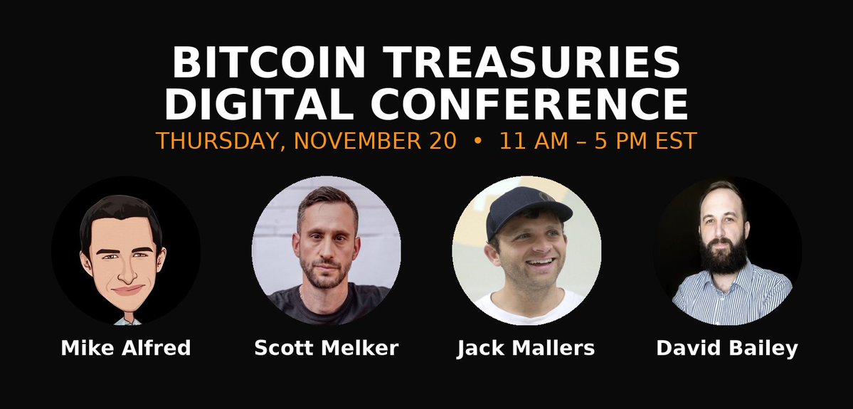 btcdigitalconf's tweet image. The answers to all your questions in one six-hour digital conference.

Registration is not required, but updates and reminders will be provided if you do.

luma.com/btdc2511?utm_s…