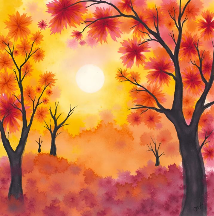 C_Autumn_Trapp's tweet image. Art of the Day! &quot;Where Earth Meets Sun&quot;. Buy at: ArtPal.com/c_autumn_trapp…