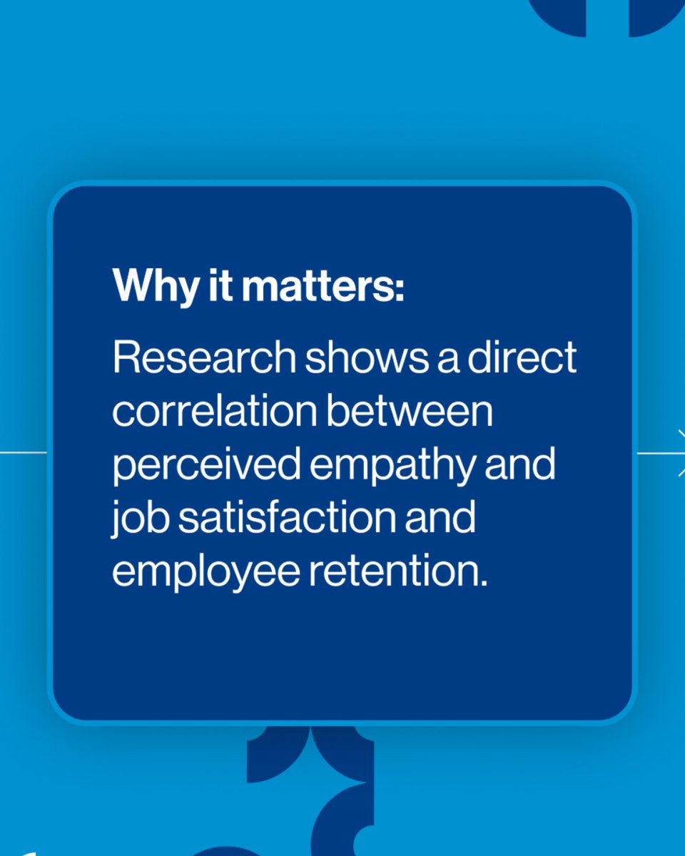 josephkhart's tweet image. In the #DaleCarnegie research, The Power of Empathy, I was struck to read that &quot;only 27% of employees strongly agree that their immediate leader cares about them as a person.&quot; 
What to do?
🦻#Listen more deeply
🗣️#Communicate with intention
🩵#Care
🔗 dalecarnegie.com/en/resources/t…