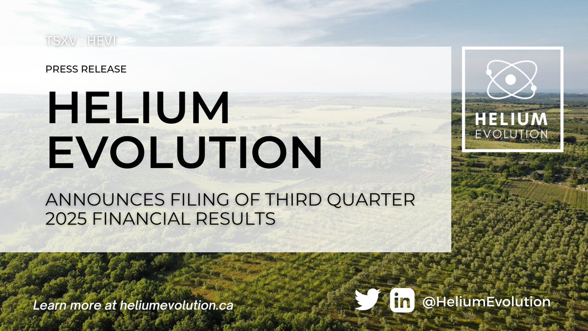 Helium Evolution Inc. tweet media