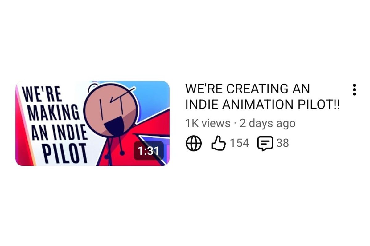 CAStudios18's tweet image. WE DID IT! 1,000 VIEWS!!! ❤️💙🩷  
Our first video on the ChristianAnimations Studios channel has hit 1,000 views, and it’s all thanks to you! TCAS is growing, and indie animation is on the rise. Thank you for your support! 

Stay tuned for 2 new videos coming soon!
#animation