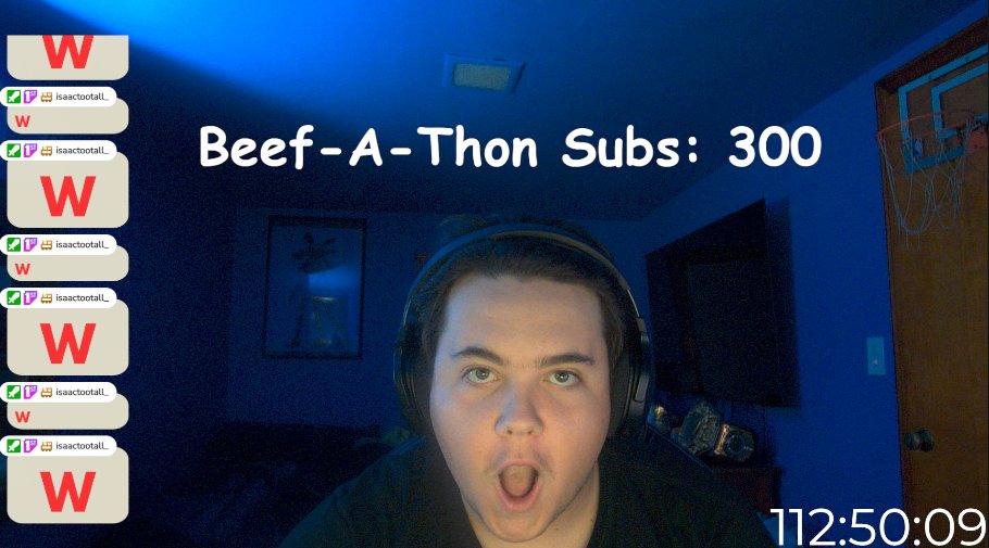 ItsBeefski's tweet image. 300 FUCKING SUBS! Never in my Life would I think I would have gotten here! So Grateful for the People I have met Along the way.