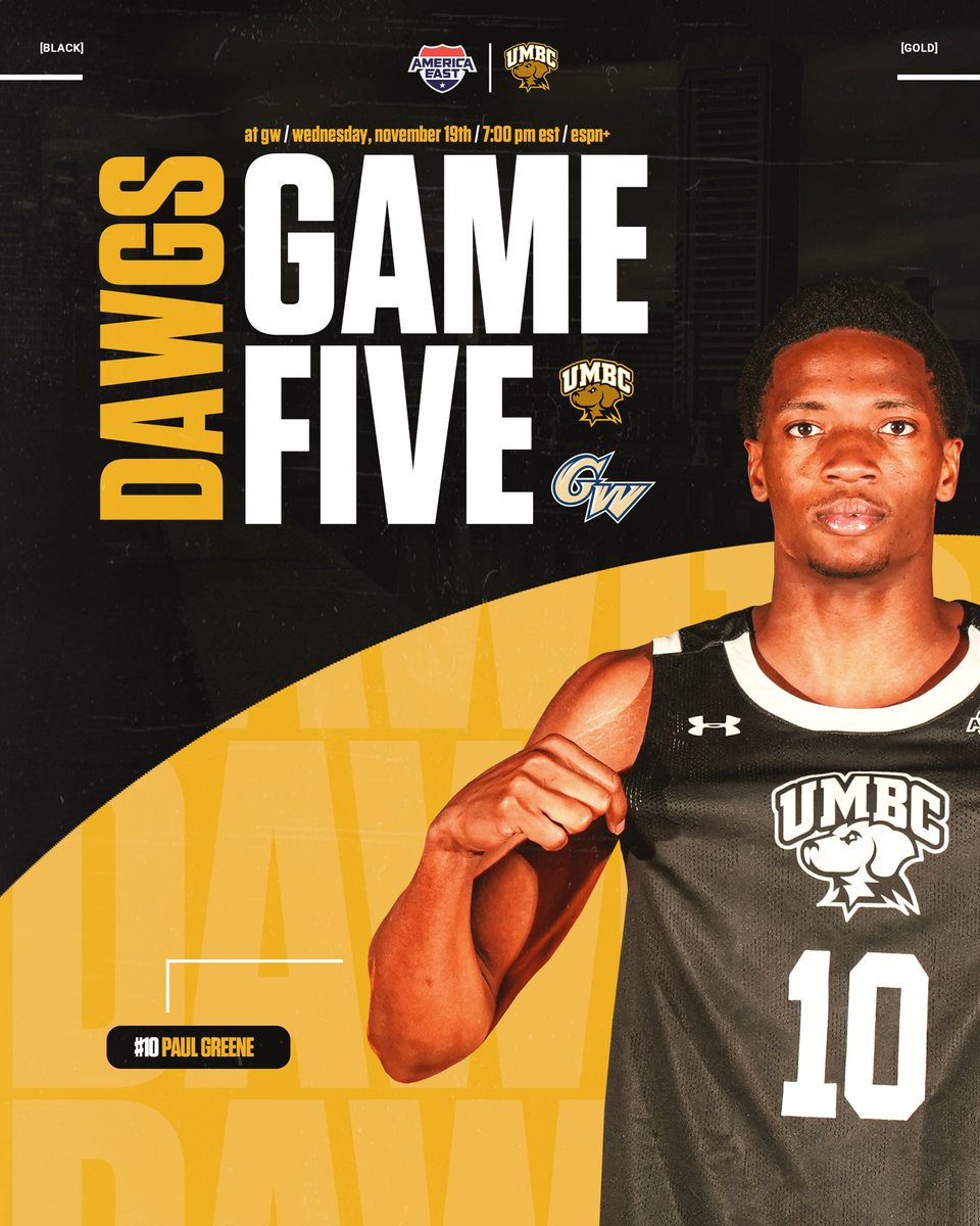 GAMEDAY in our Nation’s Capital TOMORROW….another DMV BATTLE🔥👀

🆚: George Washington 
⌚️: 7:00PM ET
📍: Charles E. Smith Center

#RetrieverNation