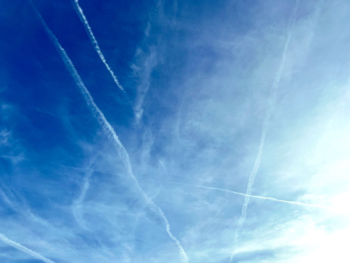 But like these blue skies