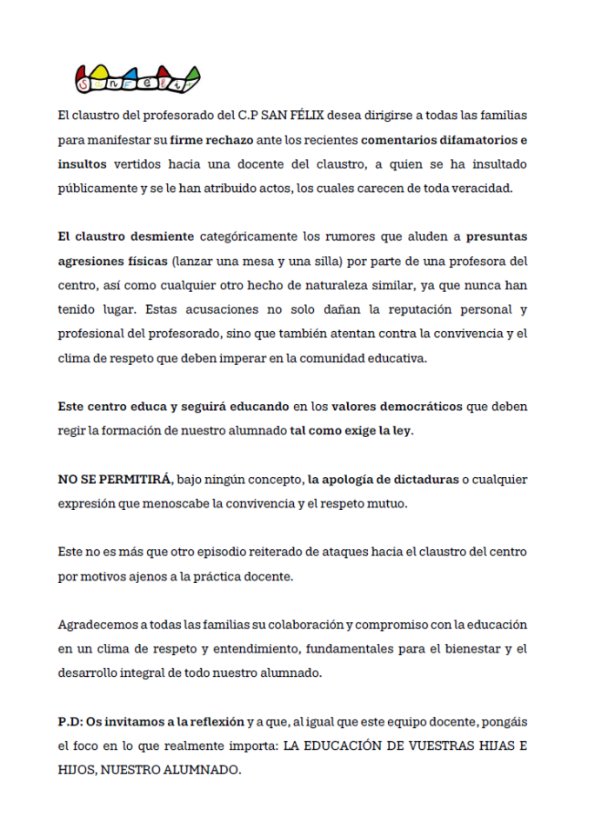 emp_nort's tweet photo. Asturies
(Antecedentes)
Un niño se puso a cantar el "Caracal Sol" en clase y al reprendérselo la profesora, los padres acudieron al centro llamándola , entre otras cosas, "roja de mierda". https://t.co/v2RHUyc8DO