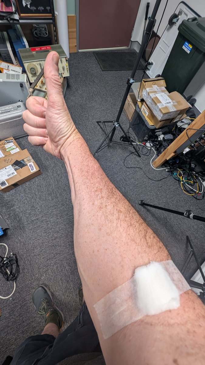 eevblog's tweet image. It&apos;s that time of year again, got my COVID booster.