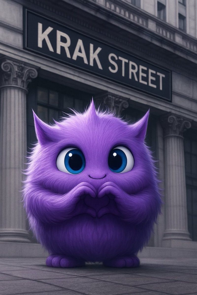 ANITAONINKCTO's tweet image. krak street is the new wall street