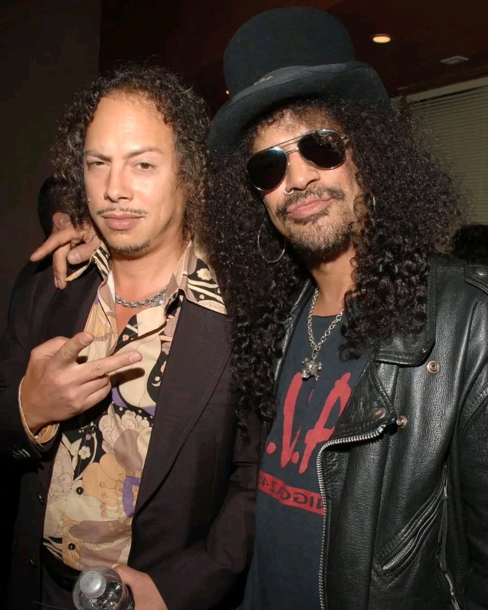 Happy birthday to Kirk Hammett who turns 63 today! 🎈🎉

(Photo taken at the 2nd Annual MusiCares MAP Fund Benefit Concert in Hollywood - May 12, 2006. 📸: L. Cohen)